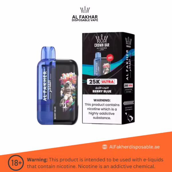 Al Fakher Ultra 25000 Puffs Berry Blue