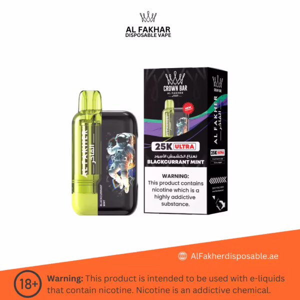 Al Fakher Ultra 25000 Puffs Blackcurrant Ice