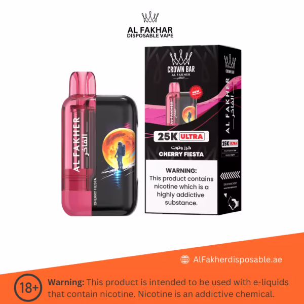 Al Fakher Ultra 25000 Puffs Cherry Fiesta
